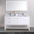 Valentina 59-inch Double-sink Vanity Set