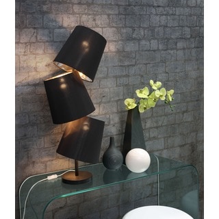 Black Cosmology Table Lamp