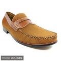 Ferro Aldo Men's Round Toe Penny Loafers