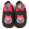 Owl Soft Sole Leather Baby Shoes