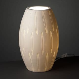 Egg Oval 1-light Tall Accent Lamp