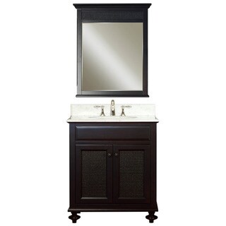 Low Price Water Creation London 30-inch Vanity Mirror