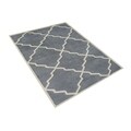 Alliyah Handmade Bluish-Grey New Zealand Blend Wool Rug (4' x 6')