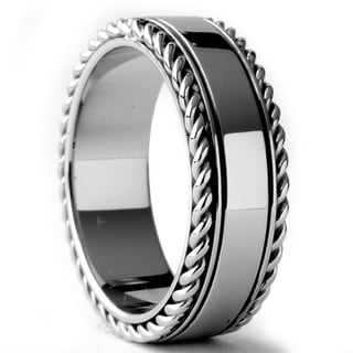 Stainless wedding rings