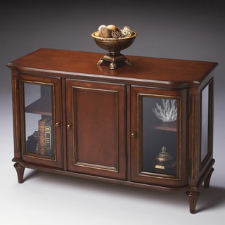 Butler Specialty Wood/ Glass Display Cabinet