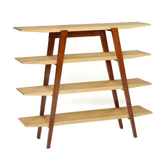Chai Wooden Leg Shelving Unit