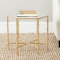 Safavieh Treasures Kerri Gold/ Mirror Top Accent Table