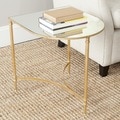 Safavieh Treasures Nevin Gold/ Mirror Top Accent Table