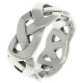 CGC Sterling Silver Celtic Traditional Knot Band