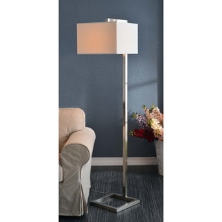 Ronson Brushed Steel Finish Floor Lamp