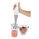 Kalorik White Stainless Steel Stick Mixer with Mixing Cup