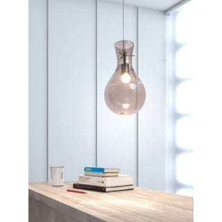 Zuo Modern 'Nuclear' Smoked Bulb Ceiling Lamp