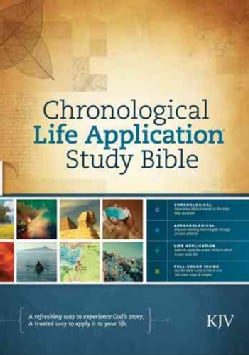 Chronological Life Application Study Bible: King James Version (Hardcover)