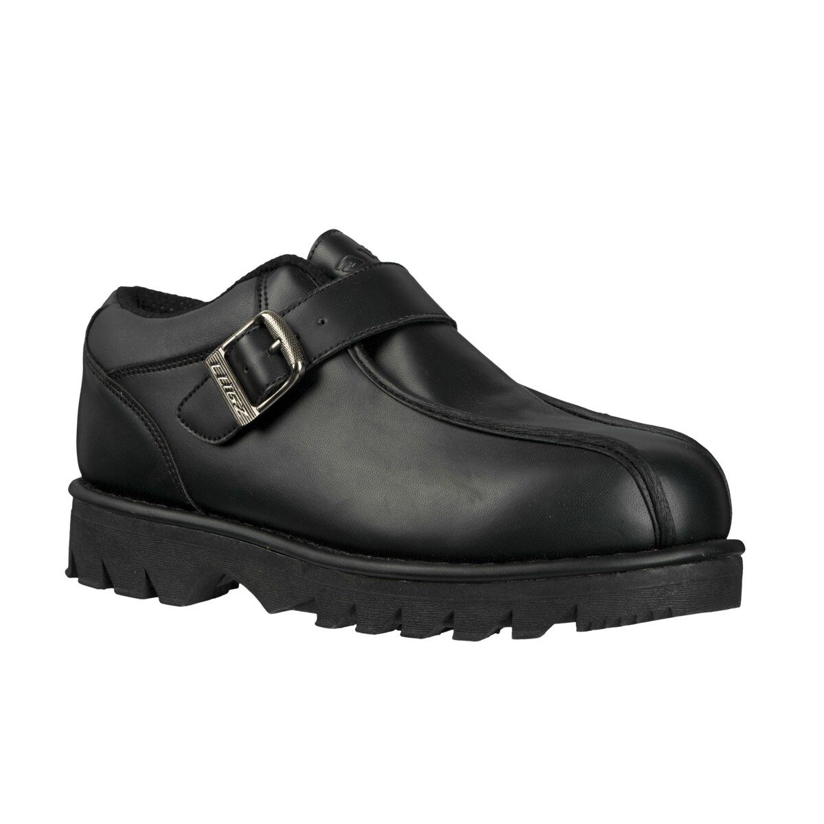 Lugz Mens Pathway Lo Permahide Black Slip ons