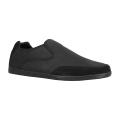 Lugz Men's 'Juve' Black Canvas/ Suede Slip-on Shoes