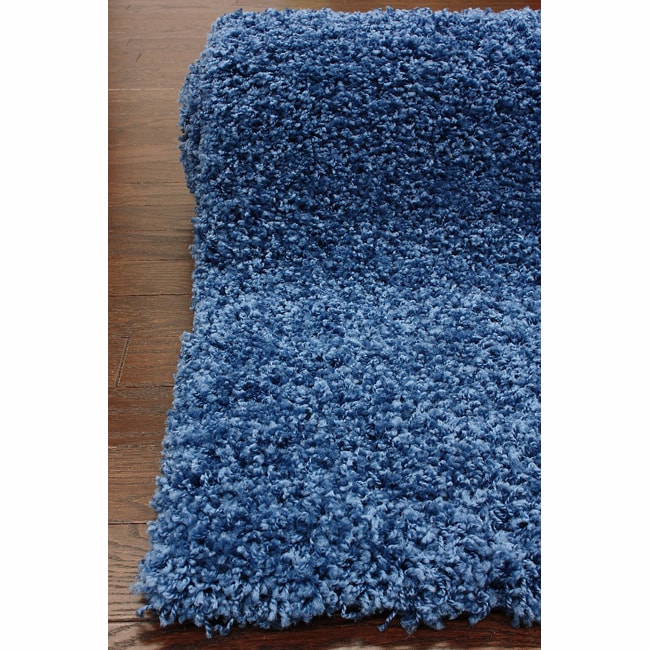 Ultra Blue Shag Rug (8' x 10') 14146479 Shopping