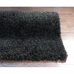 Ultra Black Shag Rug (5' x 8')