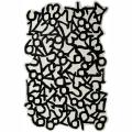Handmade Luna Kids Carved Numbers Wool Rug (5' x 7')