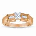 14k Yellow Gold 3/8ct TDW Diamond Ring (H-I, I1-I2)