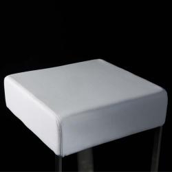 Retro Adjustable Height Swivel Backless Stool