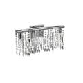 Chrome Crystal 3-light Wall Sconce Bathroom Vanity Fixture