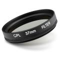 37-mm Black CPL Lens Filter