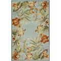 Hand-tufted Blue Peppercorn Wool Rug (8' x 11')
