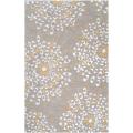 Hand-tufted Gray Zandoline New Zealand Wool Rug (3'3 x 5'3)