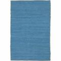 Hand-woven Mandara Blue Rug (2' x 3')
