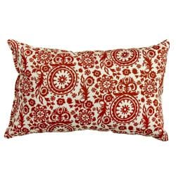 Floral Regal Rectangle Outdoor Accent Pillows (Set of 2)