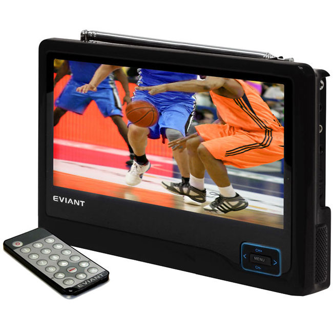 Eviant T10 WideScreen 800x480 Portable LCD 10-inch TV (Refurbished)