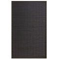 Midnight Bamboo Rug with Black Border (4' x 6')