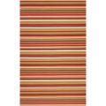 B. Smith Hand-woven Red Madidi Wool Rug (5' x 8')