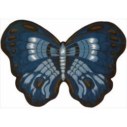 Hand Tufted Butterfly Wool Rug (2'6 x 4')