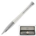 Parker Urban Premium Metallic White Chiselled CT Ballpoint Pen