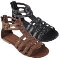 Journee Collection Women's 'Bengie' Studded Gladiator Sandals