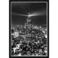 'Empire of Lights' Gel-Textured Art Print