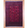 Afghan Hand-knotted Khal Mohammadi Red/ Beige Wool Rug (6'7 x 9'7)