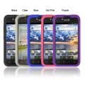 Luxmo Solid Silicone Skin Protector Case for LG Marquee/ LS855