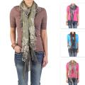 Hailey Jeans Co. Pretty Angel Women's Lace Trim Scarf