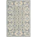 Hand-hooked Blue Country Heritage Rug (3'6 x 5'6)