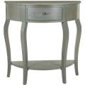 Sete 1-drawer Antiqued Grey Console Table