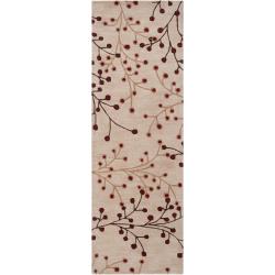 Hand-tufted Natural Cairn Wool Rug (3' x 12')