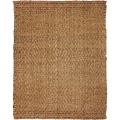 Hand-woven Lotus Jute Diamond Rug (4' x 6')