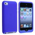 Blue Silicone Skin Case for Apple iPod Touch 4th Generation