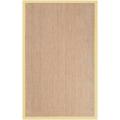 Hand-woven Yellow Tactical Seagrass Rug (5' x 8')