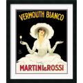 Marcello Dudovich 'Martini & Rossi' Framed Art Print