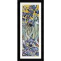 Vincent Van Gogh 'Iris Garden (Detail)' Framed Art Print