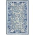 Hand-hooked Blue Country Heritage Rug (1'9 x 2'9)