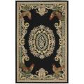 Hand-hooked Black Country Heritage Rug (1'9 x 2'9)